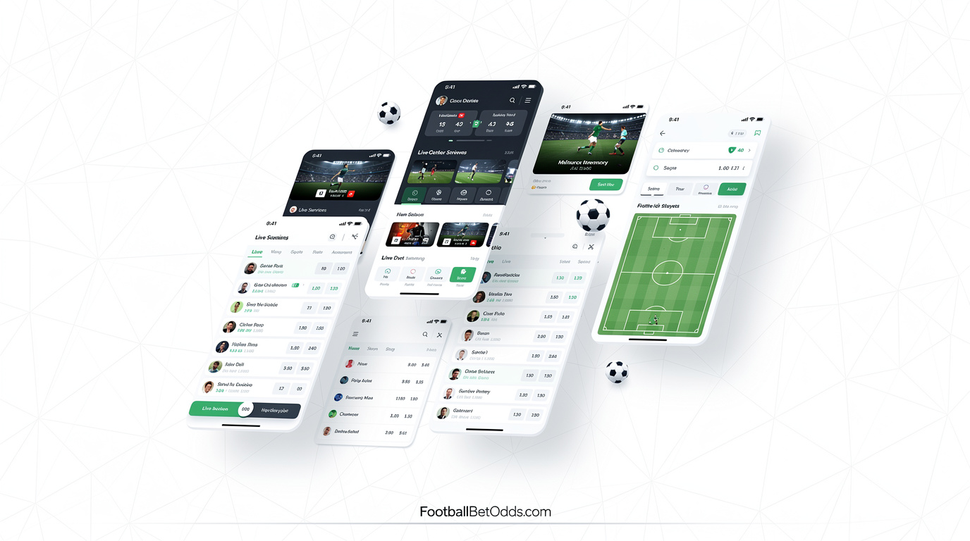 Automated football betting architecture showing three execution verticals: betting exchanges, sharp bookmaker brokers, and prediction markets